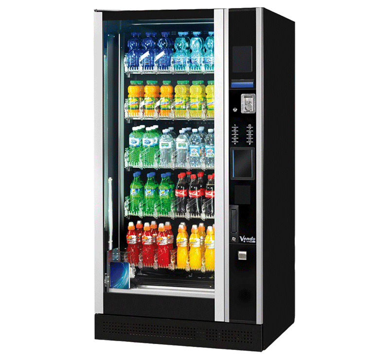 Distributeur automatique de boissons chaudes, froides et