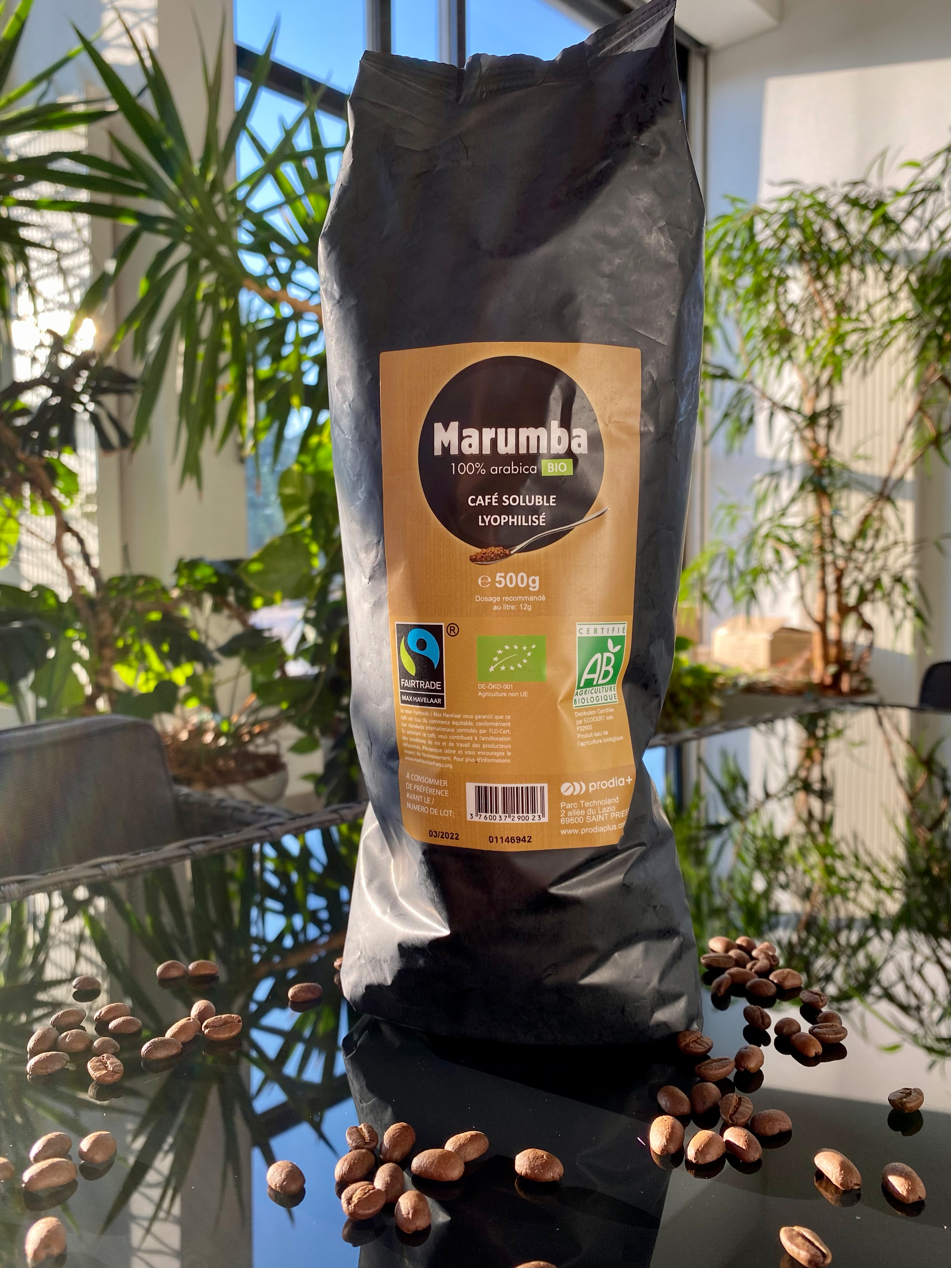 découvrez le café grain Marumba 